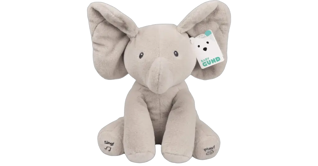 GUND Baby Animated Flappy the Elephant Plush Toy