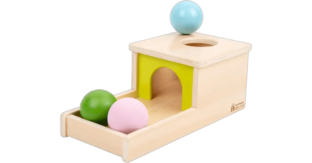 Montessori Object Permanence Box